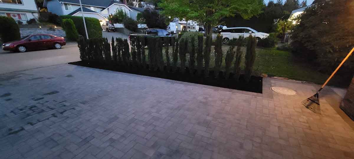 Abbotsford Front Yard Landscaping Project Photo 3