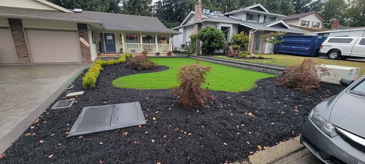 Abbotsford Front Yard Landscaping Project Photo 4