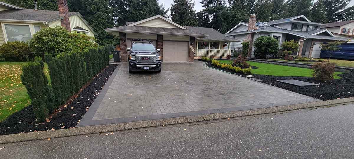 Abbotsford Front Yard Landscaping Project Photo 5