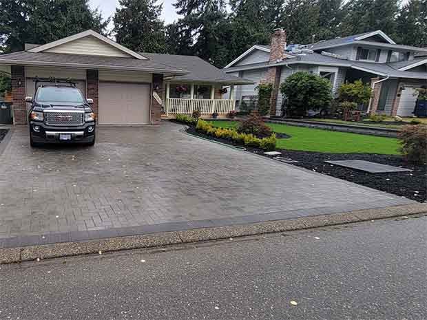 Abbotsford Front Yard Landscaping