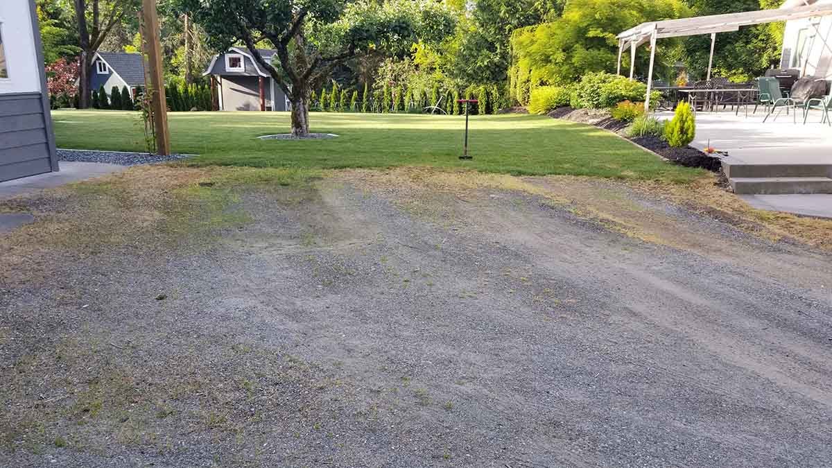 Photo 2 of Newly Excavated Parking Area in Abbotsford