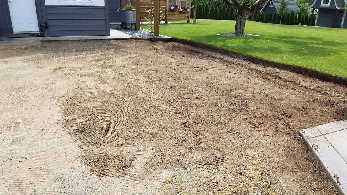 Photo 5 of Newly Excavated Parking Area in Abbotsford