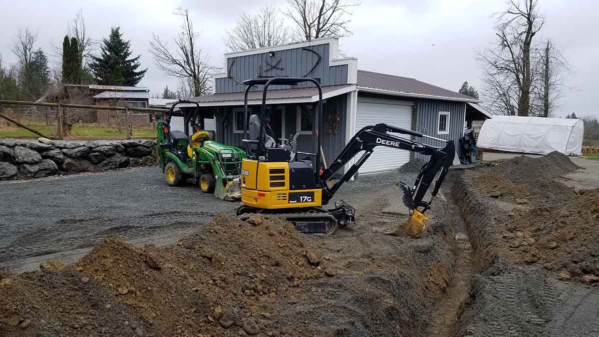 Abbotsford Utilities Excavation Photo 2