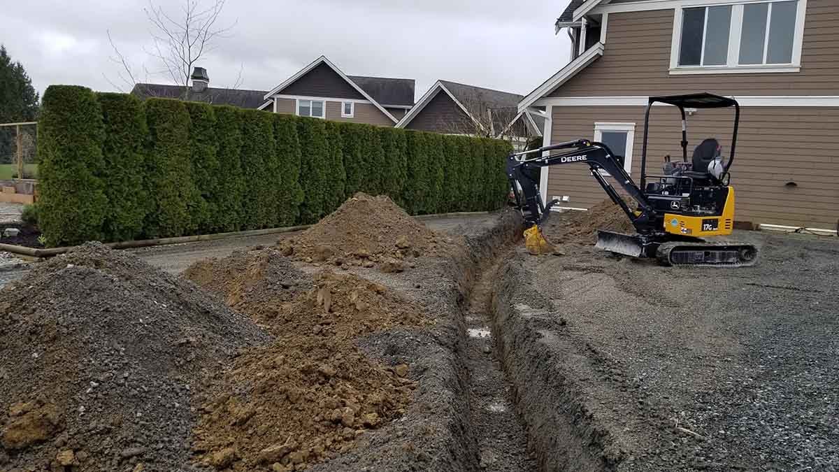 Abbotsford Utilities Excavation Photo 3