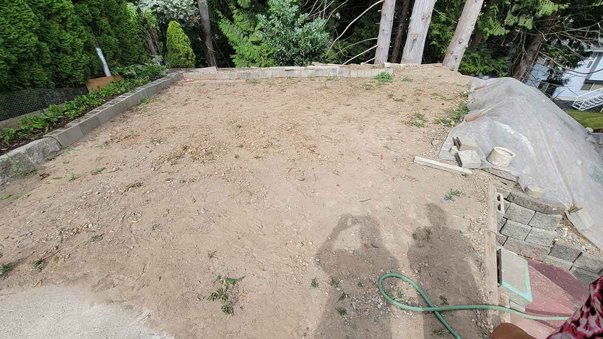 Abbotsford Yard Soil Excavation Photo 1