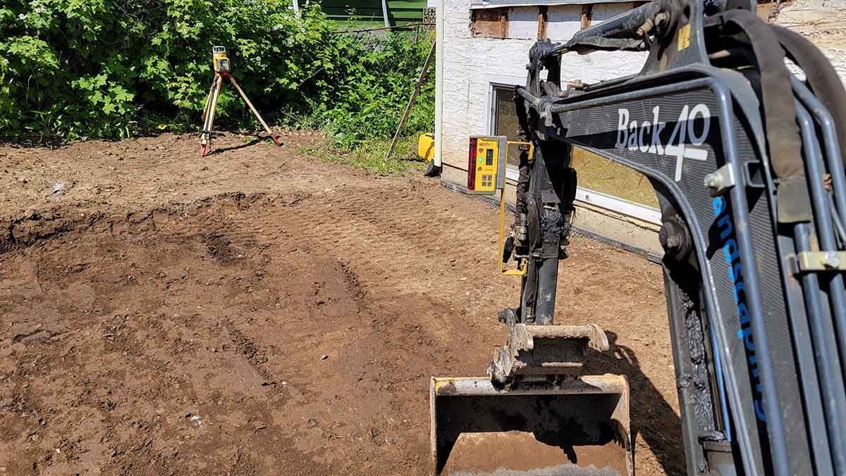 Aldergrove Yard Drain Installation Photograph 2