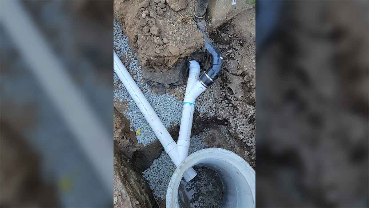 Aldergrove Yard Drain Installation Photograph 5