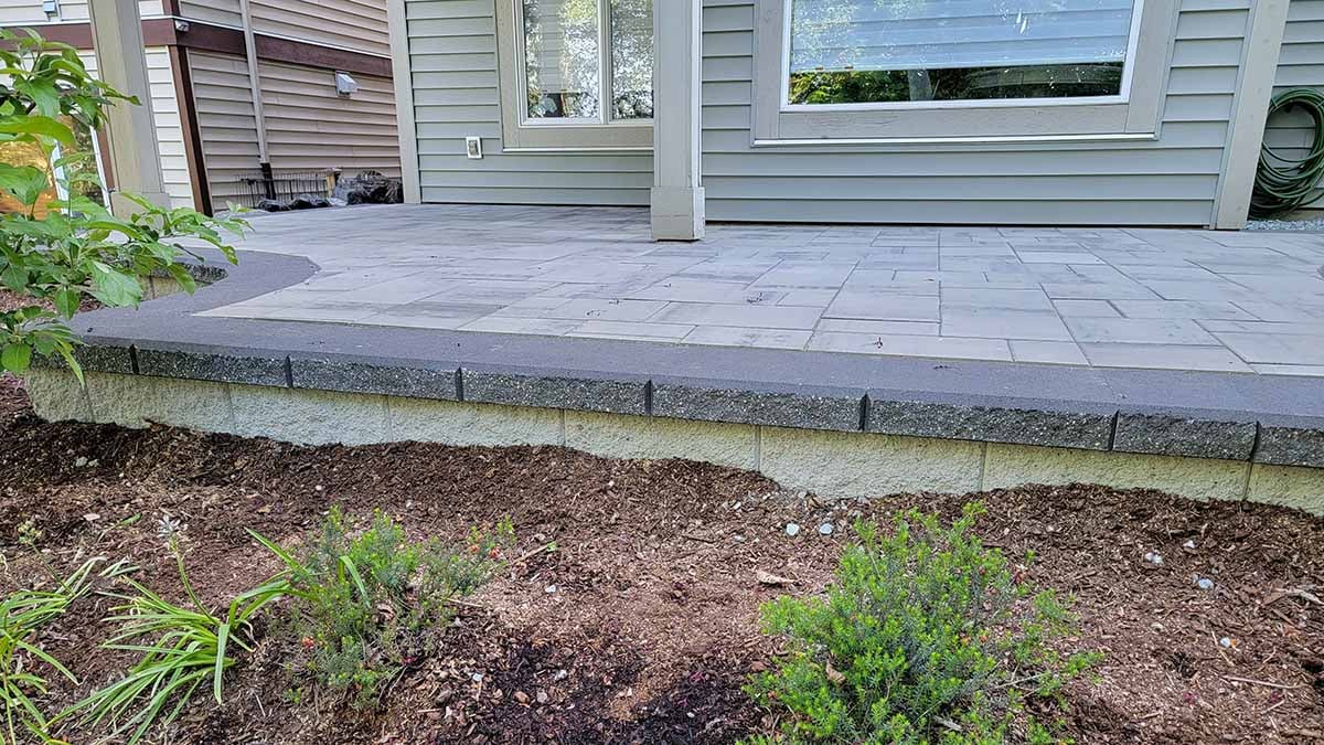 Nice New Flat Clean Patio Surface