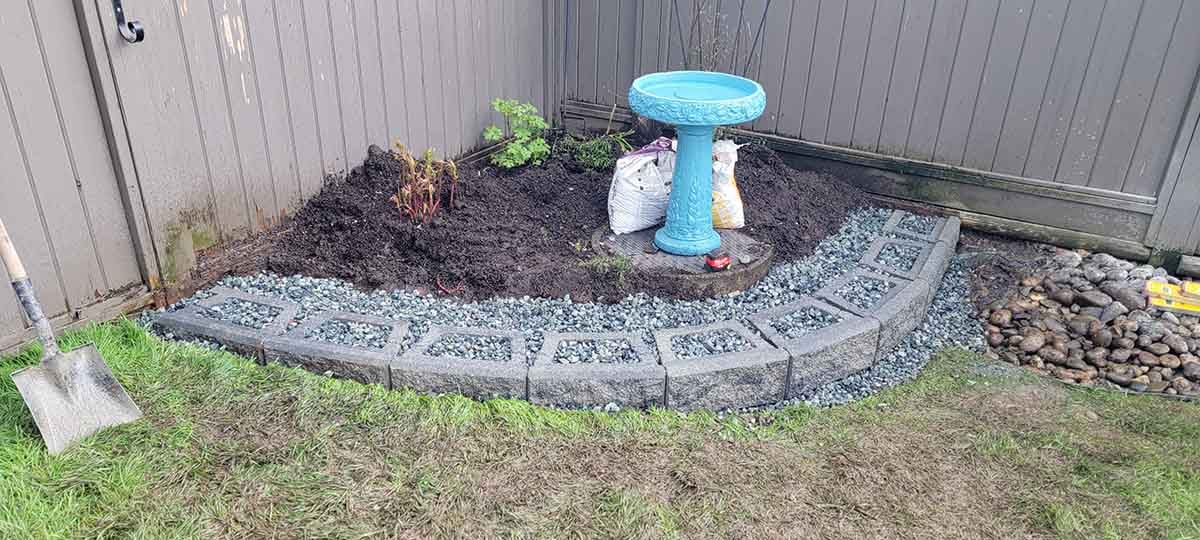 Backyard Landscaping Abbotsford Project Photo 2