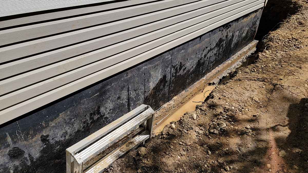 Chilliwack Perimeter Drain Install Photo 10