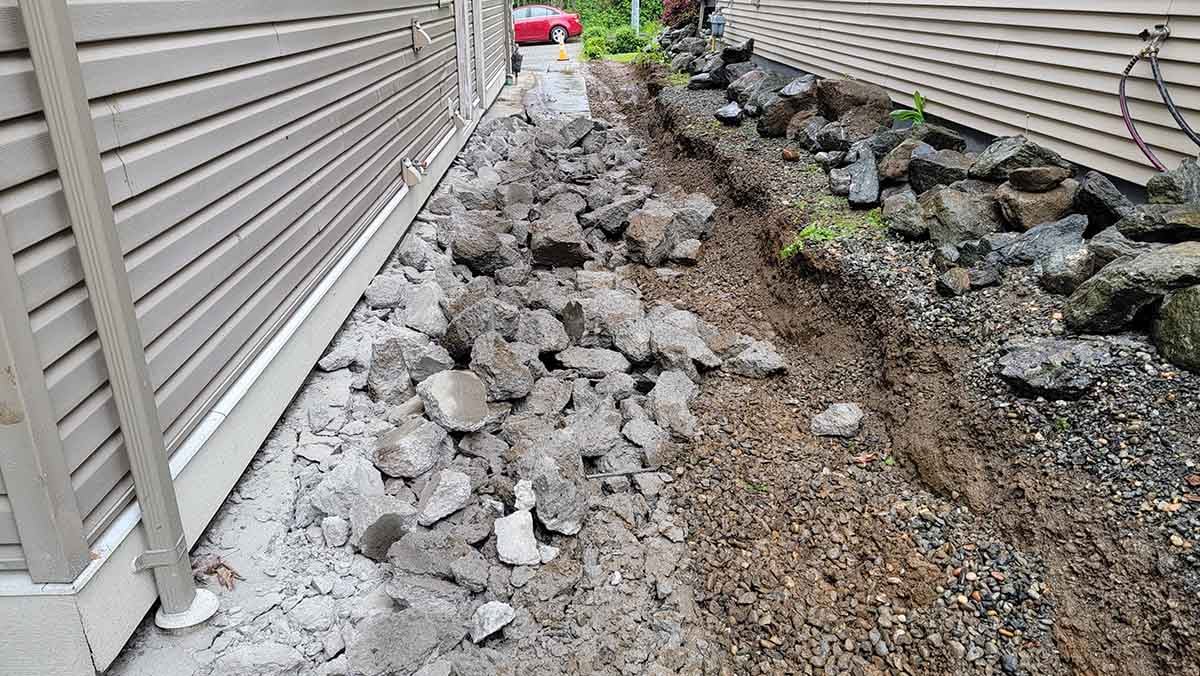 Chilliwack Perimeter Drain Install Photo 13