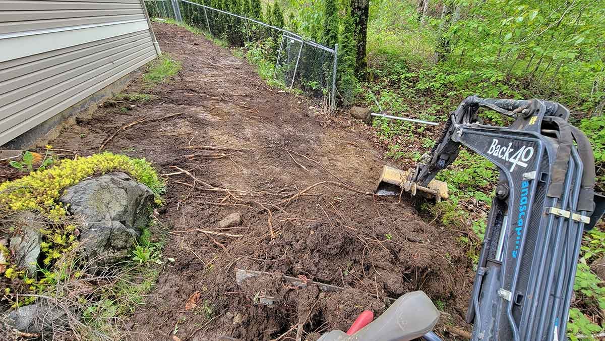Chilliwack Perimeter Drain Install Photo 4