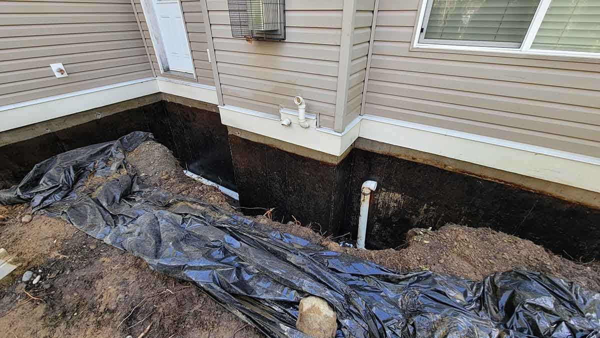 Chilliwack Perimeter Drain Install Photo 8