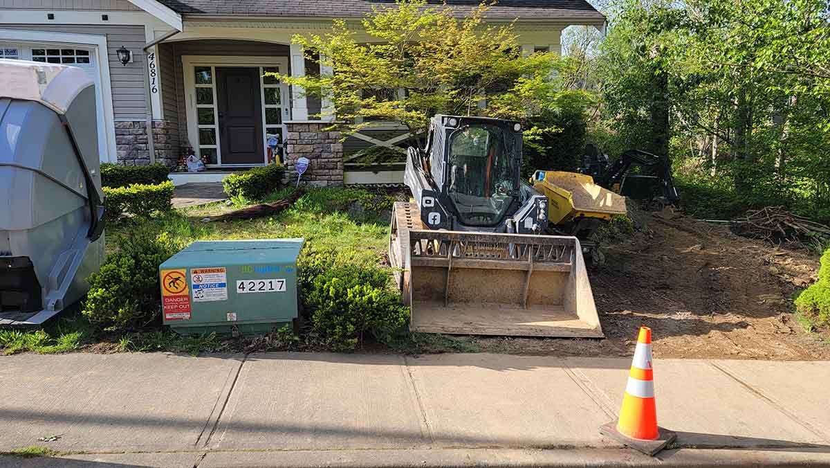 Chilliwack Yard Landscaping Project Photo 2