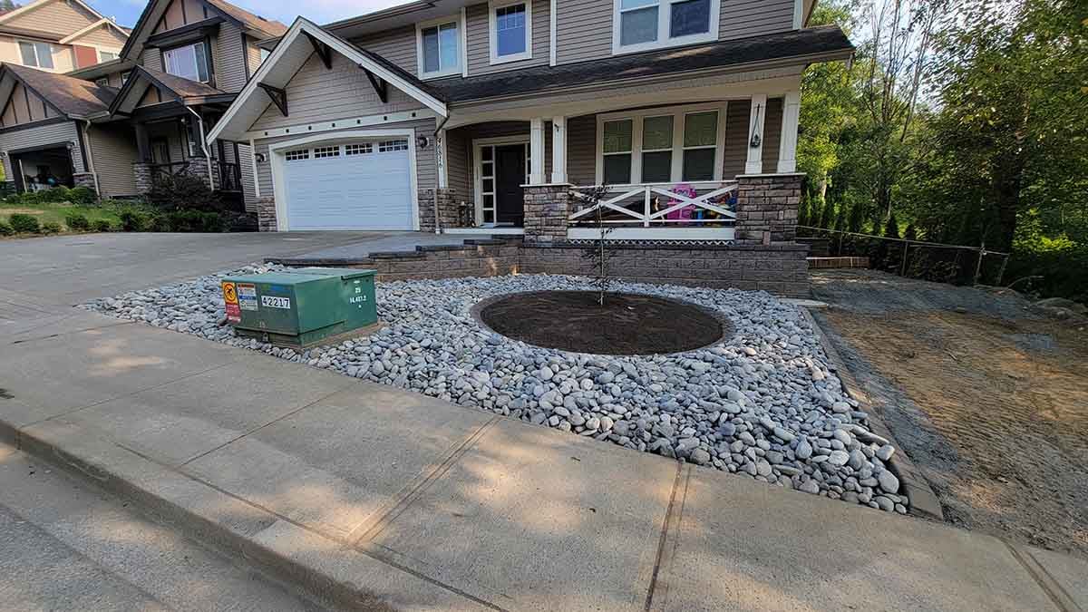 Chilliwack Yard Landscaping Project Photo 20