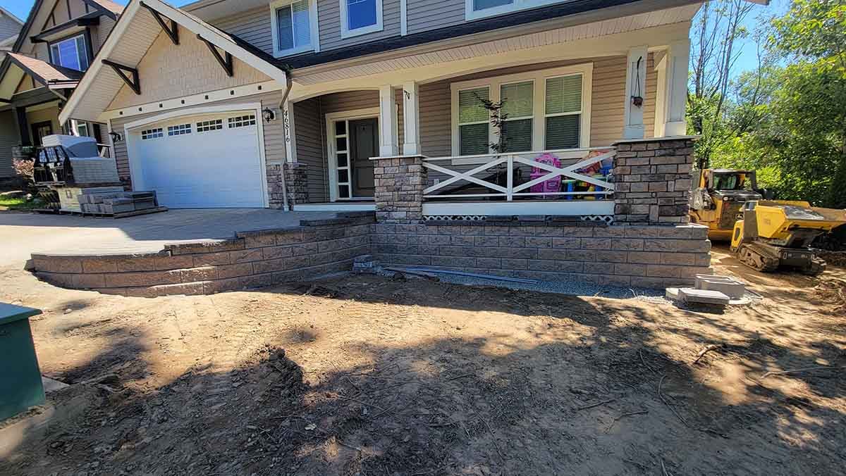 Chilliwack Yard Landscaping Project Photo 9