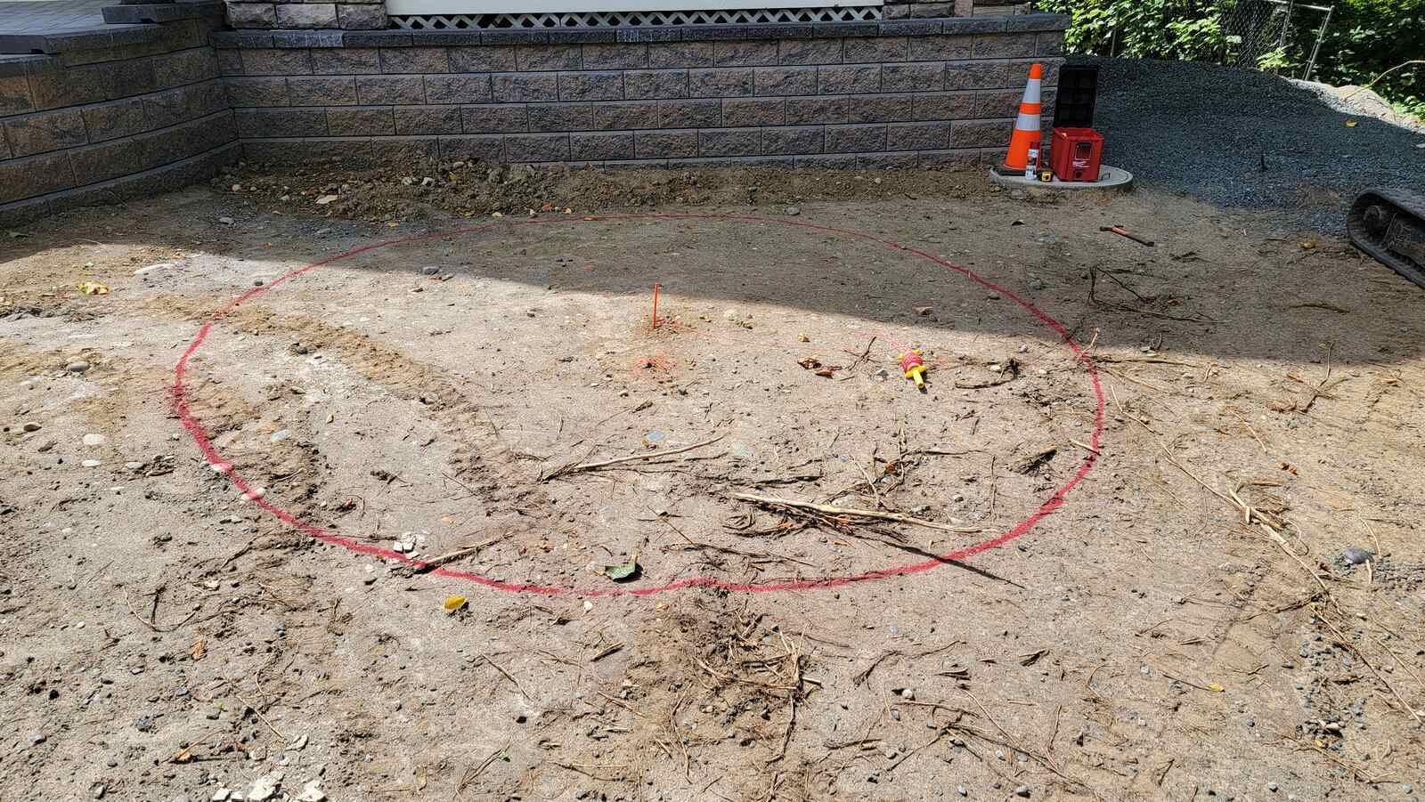 11_circular-hardscape-marking-on-soil-for-landscaping-project-in-chilliwack