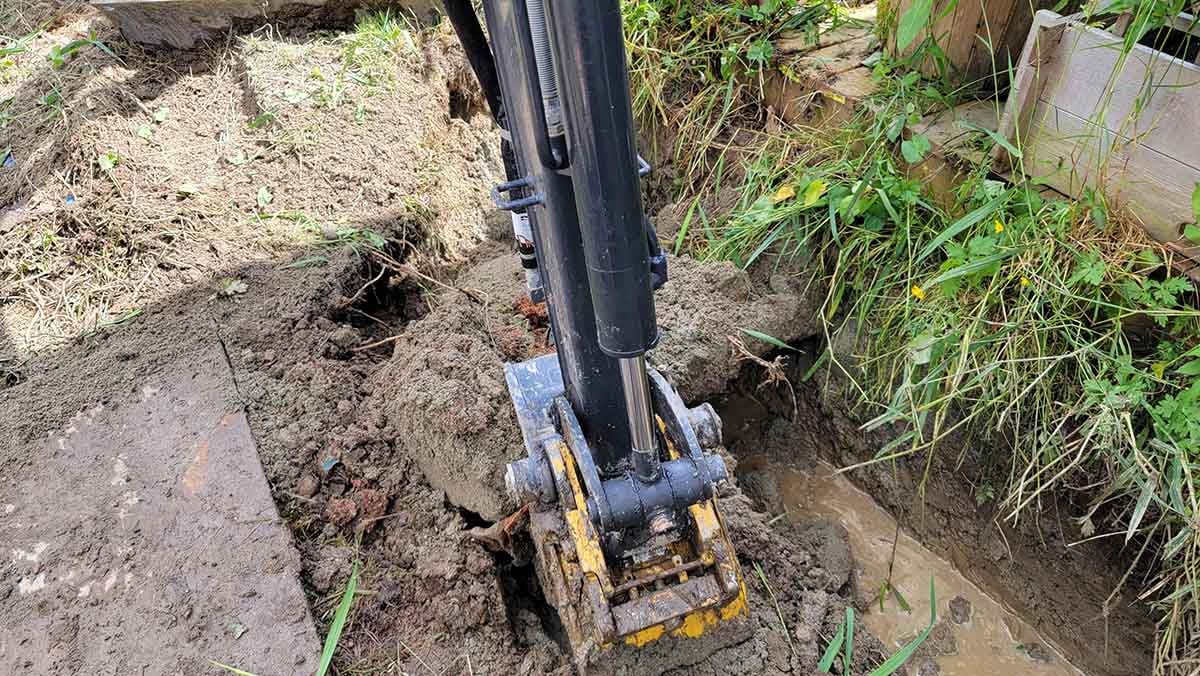 Hatzic Lake Drainage Install Photo Number 4