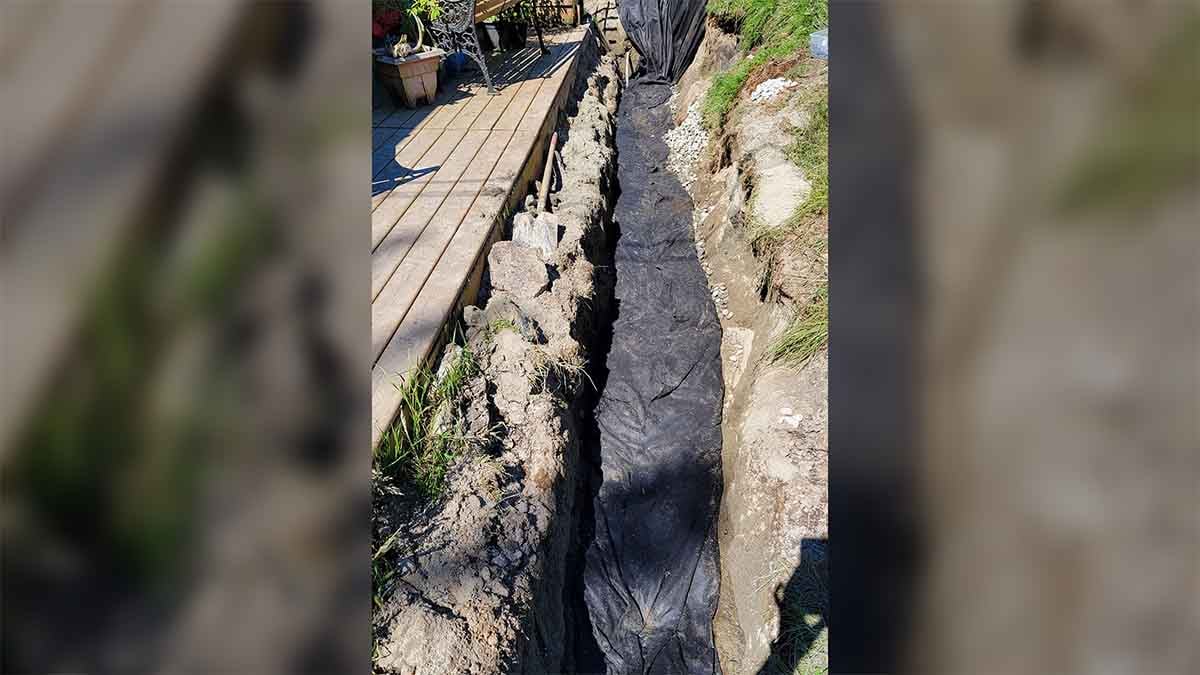 Hatzic Lake Drainage Install Photo Number 6