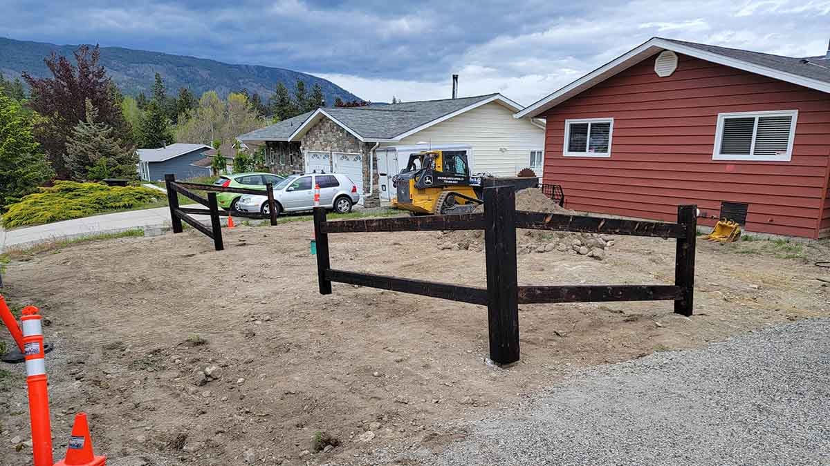 Kelowna Front Yard Landscaping Project Photo 3
