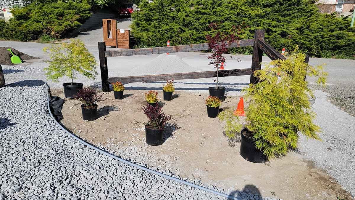 Kelowna Front Yard Landscaping Project Photo 4