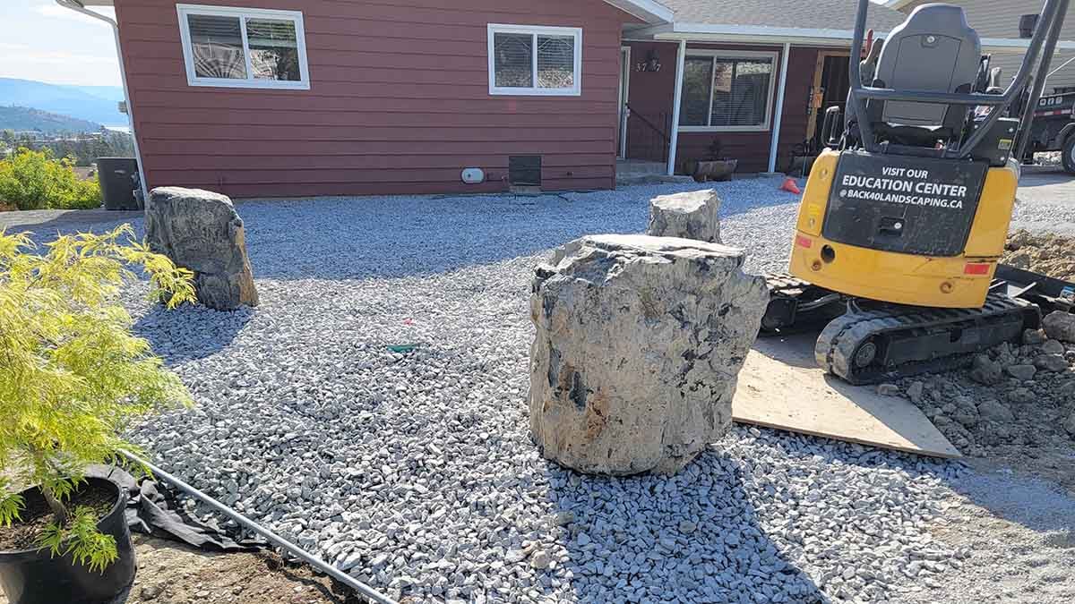 Kelowna Front Yard Landscaping Project Photo 5