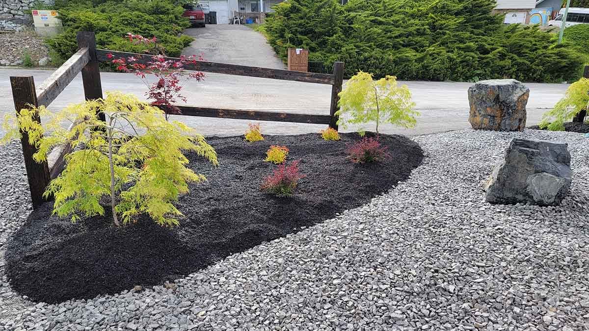 Kelowna Front Yard Landscaping Project Photo 9