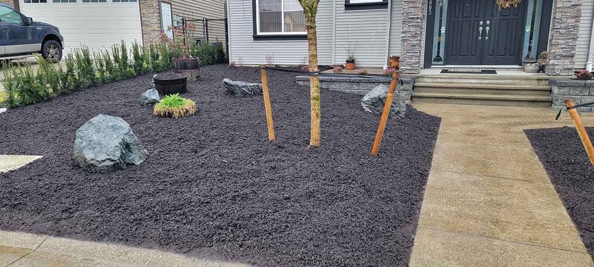 Landscaping Wine Barrel Yard Mission Photo 16
