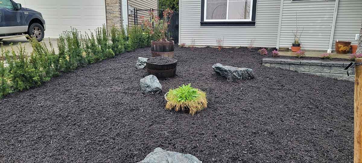 Landscaping Wine Barrel Yard Mission Photo 17