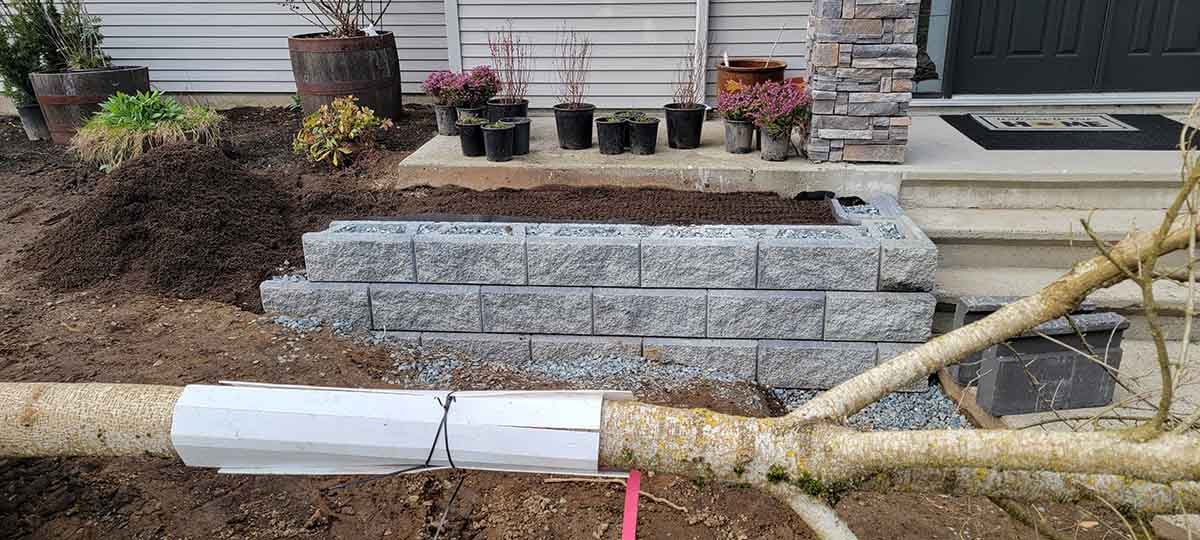 Landscaping Wine Barrel Yard Mission Photo 9