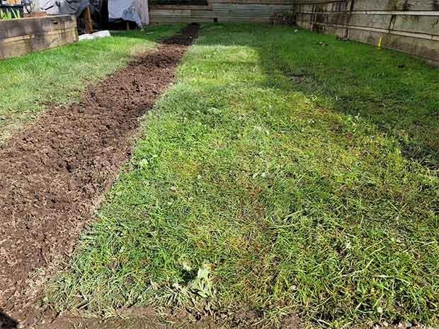 Langley Townhouse Complex French Drain