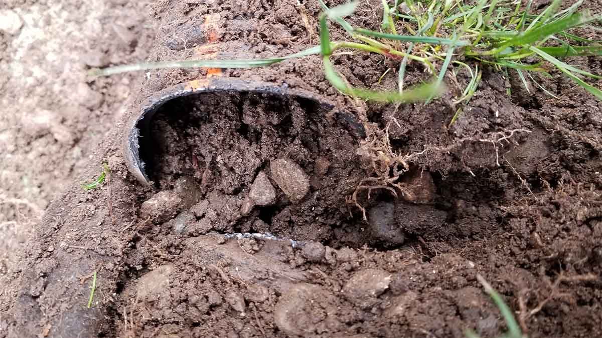 Langley Willow Abor Townhouse French Drain Install Photo 9