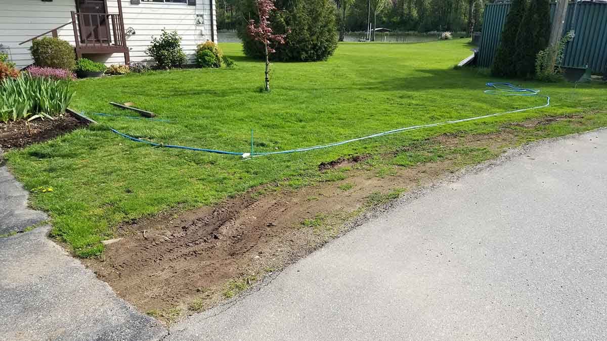 Parking Space Excavation Work Photo 1