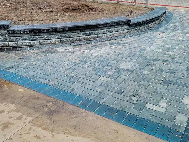 Mission Daycare Paver Front Entrance