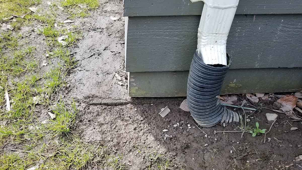 Mount Lehman Driveway Drain Install 2