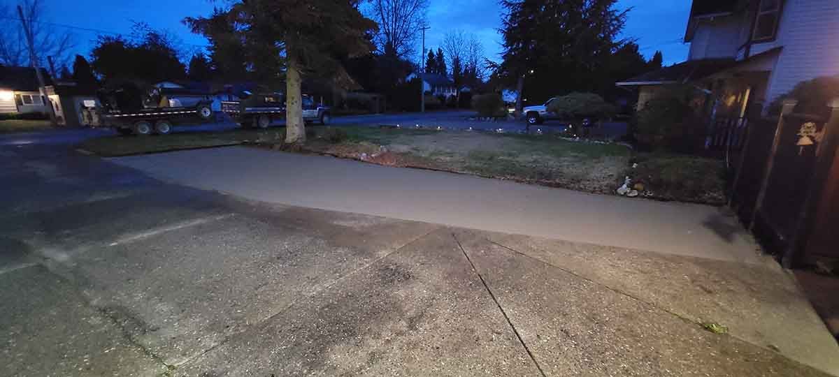 Excavating New RV Parking Pad Photo 5