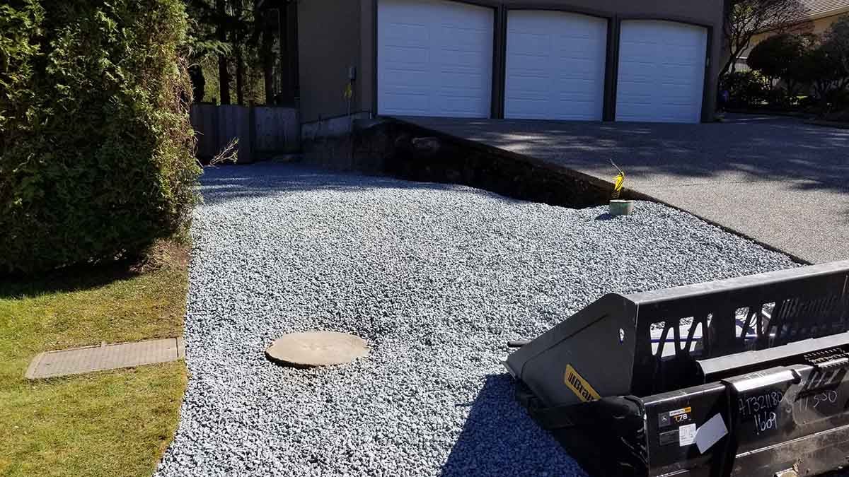 Excavation of Parking Space in Surrey BC Photo 7