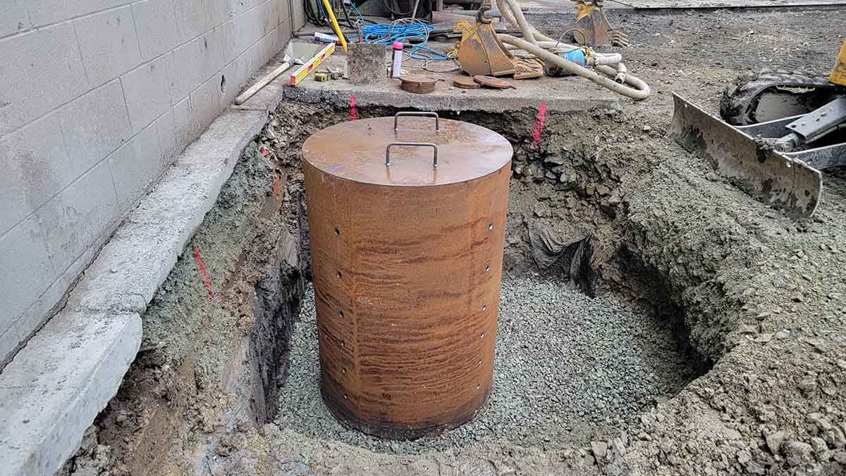 Welding Facility Drainage System Photo 2