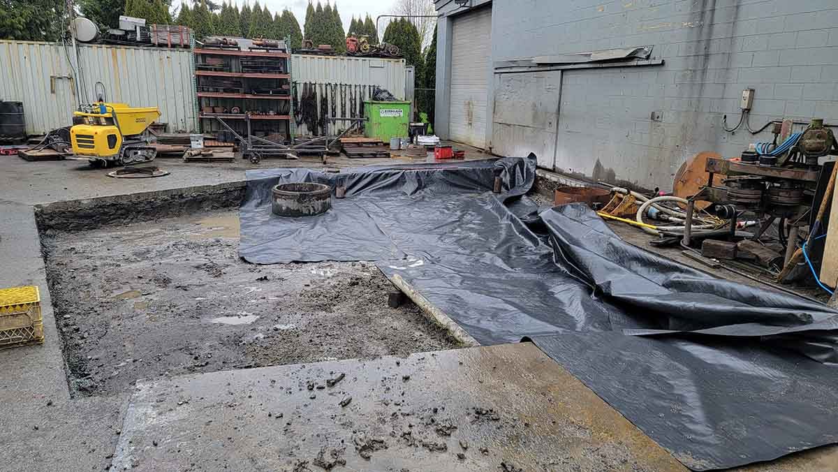 Welding Facility Drainage System Photo 3