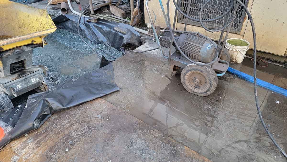 Welding Facility Drainage System Photo 5