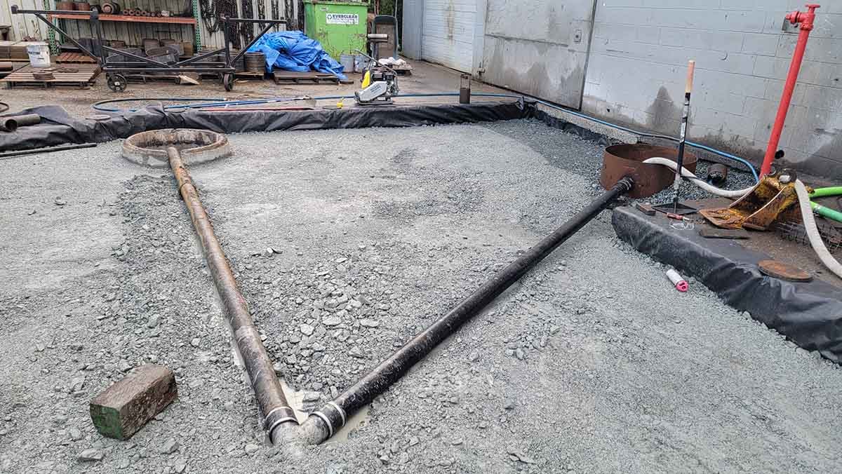 Welding Facility Drainage System Photo 6