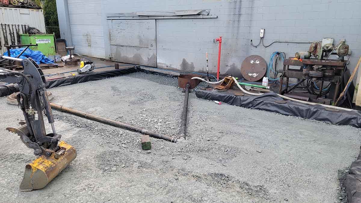 Welding Facility Drainage System Photo 7