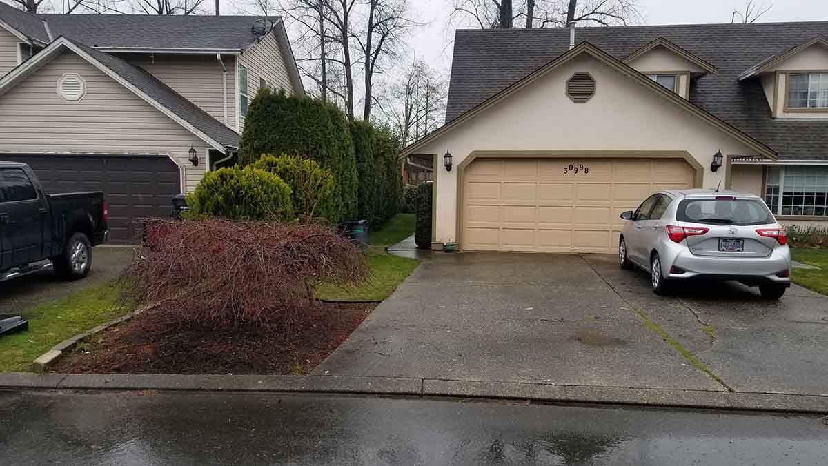 Paver Driveway Project in West Abbotsford 2