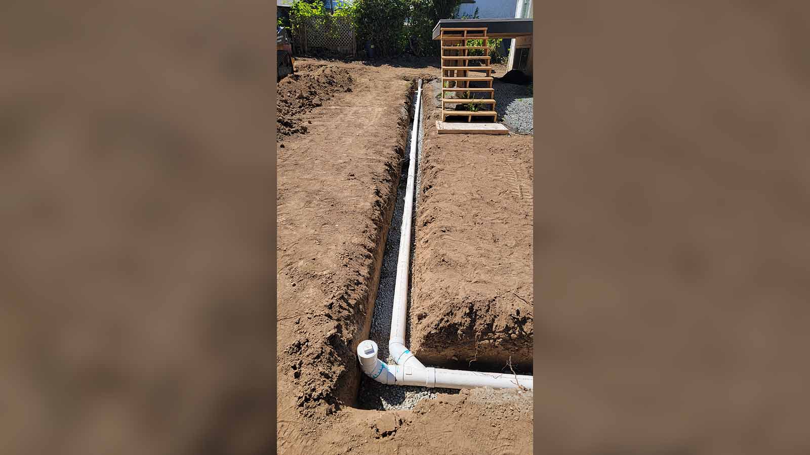 Aldergrove Yard Drain