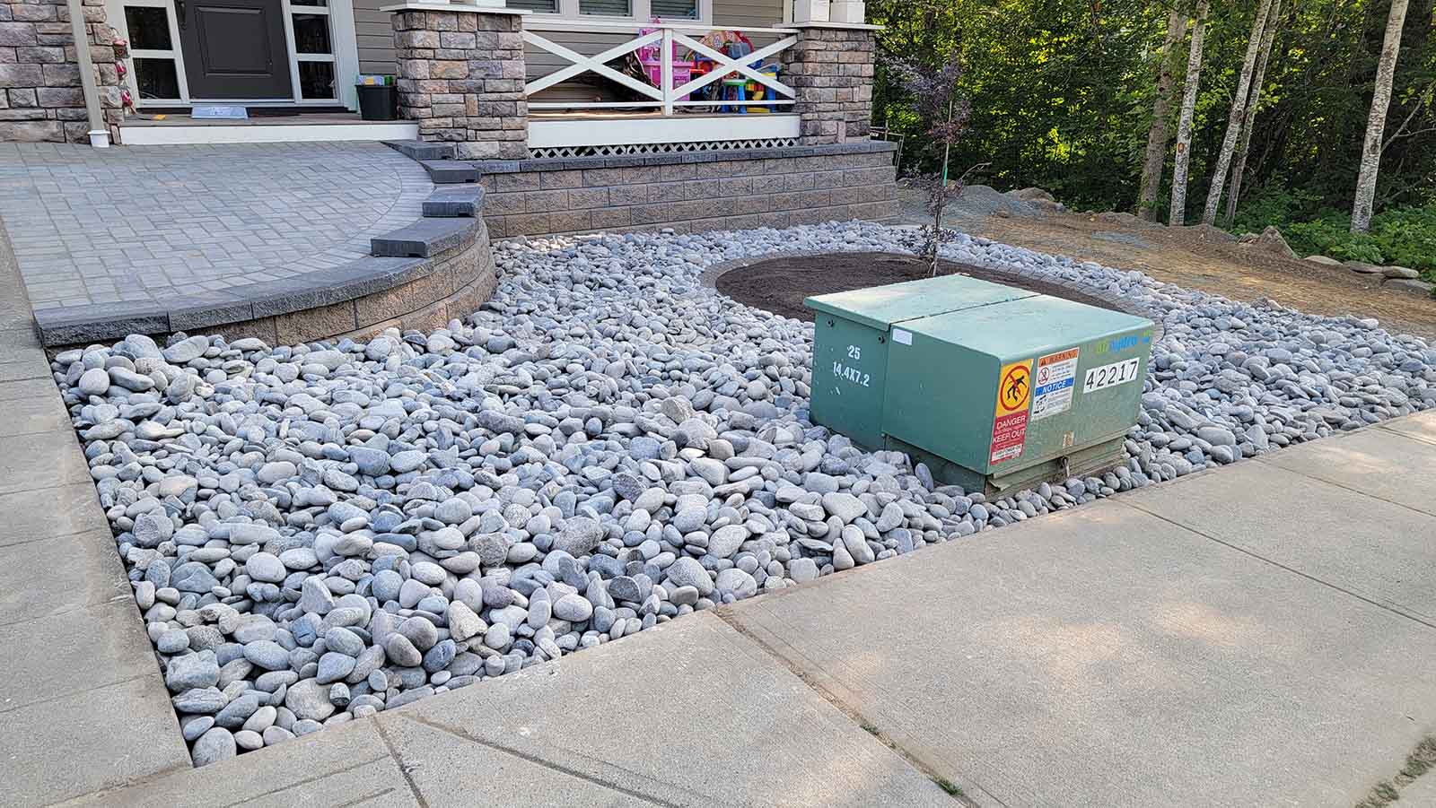 Chilliwack Front Yard Landscaping Project